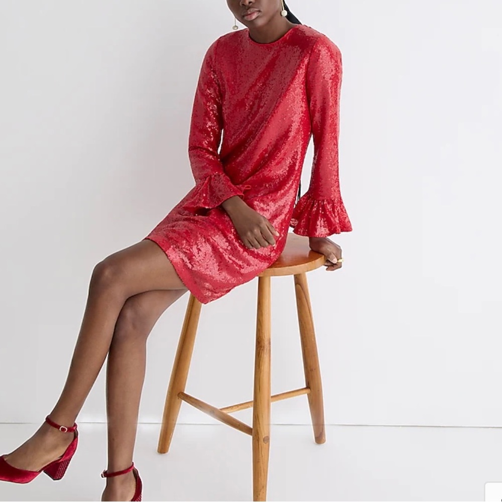 NWT - Red Sequin dress